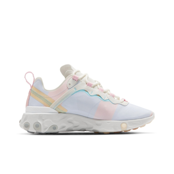Nike React Element 55 Текстиль Синтетическая кожа Амортизация Противоскользящий Устойчивый к истиранию Низкий верх