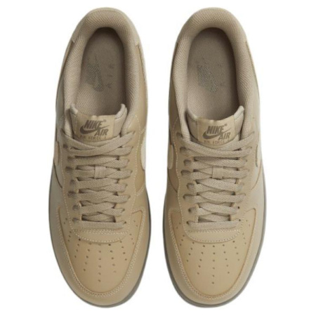 Nike Air Force 1 Low Топ Скейтборд Кроссовки Унисекс Коричневый