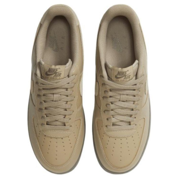 Nike Air Force 1 Low Топ Скейтборд Кроссовки Унисекс Коричневый