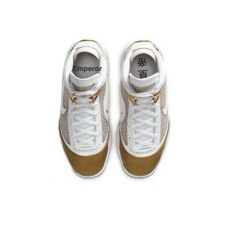 Nike Lebron 7 QS Китай Луна MID Осенний Удобный Противоскользящий Легкий MID Топ Винтажные Баскетбольные Кроссовки