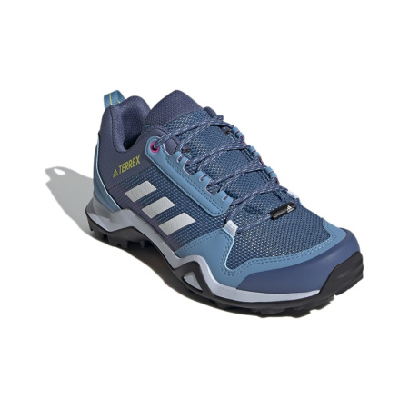 adidas Terrex AX3 GTX Ткань Дышащий Низкий Верх Уличная Обувь Женская Синие Белые