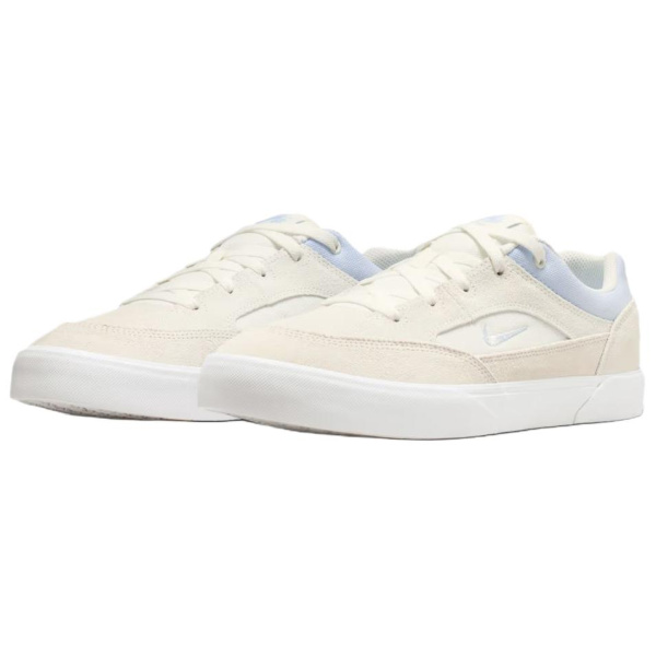 Nike SB MALOR Скейтборд Обувь Унисекс Призрачный Белый