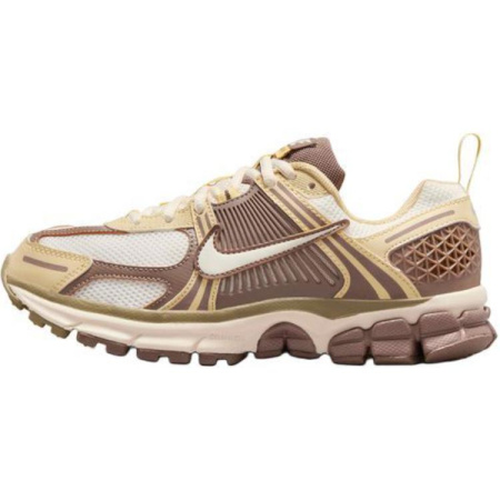 Nike Vomero 5 Устойчивые к истиранию Низкие Детские Беговые Кроссовки Белый-Коричневый
