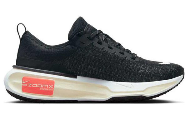 Nike Invincible 3 Амортизация Дышащий Легкий Низкий Верх Повседневная ТРЕНИРОВОЧНАЯ БЕГОВАЯ Обувь Женская Черно-Белая