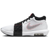 Nike Non Slip Легкий MID Баскетбольные кроссовки Унисекс Белый Черный Красный