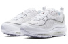 Nike Air Max 98 Амортизация Устойчивость к истиранию Легкий Низкий Верх Повседневные Беговые Кроссовки Женские Белые