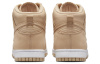 Nike Dunk High 'Vachetta Brown' Кожа Противоскользящая Устойчивая к истиранию Высокий Верх Повседневная Скейтборд Обувь