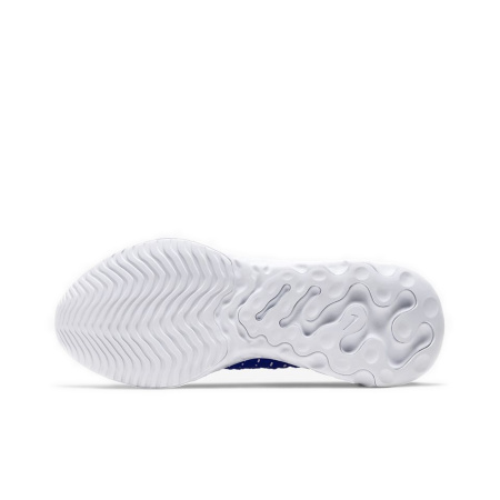 Nike React Phantom Run Flyknit 2 Амортизаторы Shock Absorbers Противоскользящие Низкие Беговые кроссовки Мужские Синие Белые