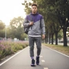 Nike Foamposite Pro Фиолетовый CAMO MID Топ Винтажные баскетбольные кроссовки Унисекс Камуфляжный фиолетовый