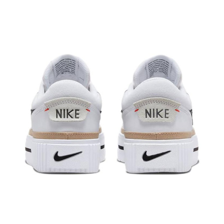 Nike Court Legacy Lift Slip Resistant Амортизация Устойчивость к износу Низкий Топ Скейтбординг Женские