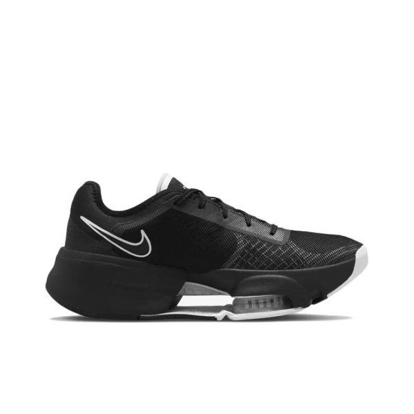Nike Амортизация Противоскользящие Износостойкие Дышащие Легкие Низкие Кроссовки для тренировок Женские Черные