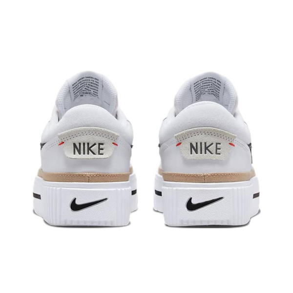 Nike Court Legacy Lift Slip Resistant Амортизация Устойчивость к износу Низкий Топ Скейтбординг Женские