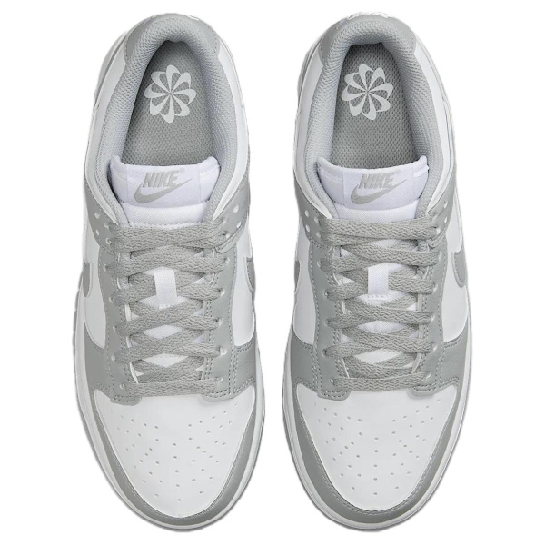 Nike Dunk Slip-Resistant Abrasion-Resistant Low-Top Скейтборд Кроссовки Женские Серый Белый