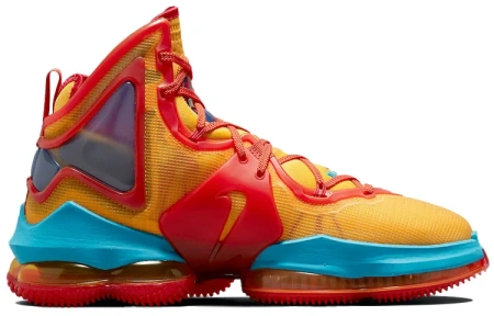 Nike Lebron 19 High Топ Баскетбольные кроссовки Унисекс Blue