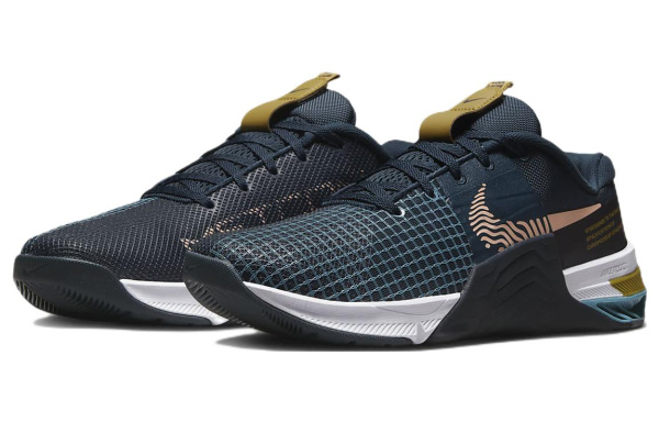 NIKE Metcon 8 Удобные Низкие Кроссовки для Тренировок Мужские Темно-Синие
