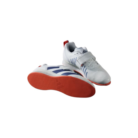 Adidas Adipower Low Кроссовки для тренировок Унисекс Облачный белый
