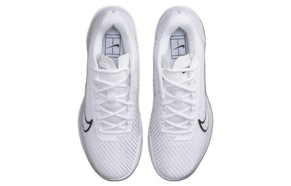 Nike Air ZOOM VAPOR 11 Противоскользящие Устойчивые к истиранию Низкие Кроссовки для тенниса Женские Белые