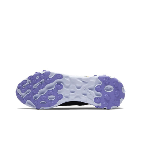 Nike React Element 55 Ткань Нескользящие Легкие Низкие Беговые Кроссовки Унисекс Черные Розовые