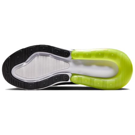Nike Air Max 270 Комфортная Низкая Повседневная Обувь Мужская Черно-Белая