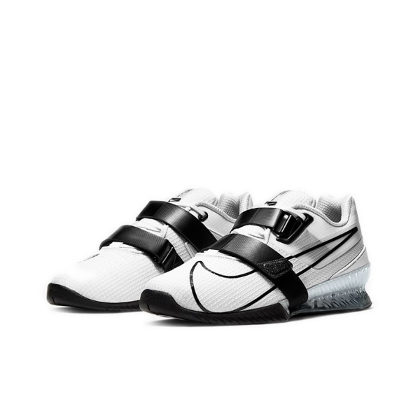 Nike Romaleos 4 Мода Низкие Кроссовки для Тренировок Унисекс Белый Черный