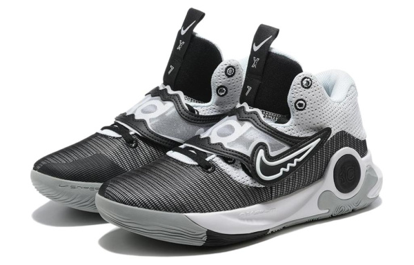 Nike KD Trey 5 X Амортизация MID Баскетбольные кроссовки Мужские Черные