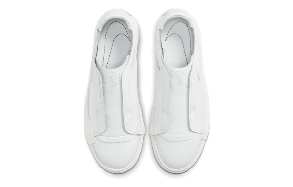 Nike Blazer Slip Low Топ Скейтборд Кроссовки Женские Белые