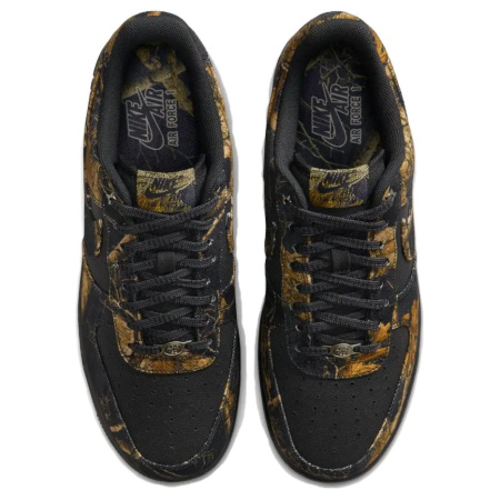 Nike Air Force 1 Скейтборд Кроссовки Мужские Черные Коричневые