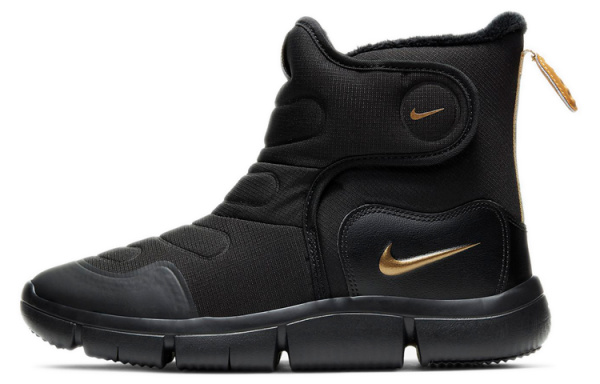 Nike Novice Boot High Топ Детские Лайфстайл Кроссовки Черные Подростковые