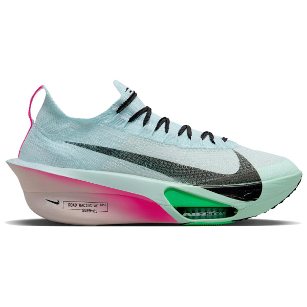 Nike Air Zoom Alphafly Next% 3 Устойчивые к истиранию Низкие Кроссовки для Беговых Соревнований Мужские Синие Зеленые