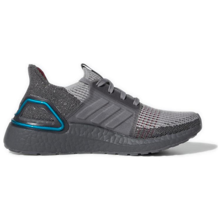 Adidas ULT Амортизация Легкий Низкий Топ Марафон Беговые Кроссовки Женские Черный Серый