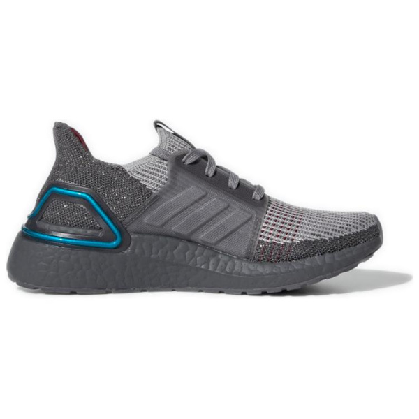 Adidas ULT Амортизация Легкий Низкий Топ Марафон Беговые Кроссовки Женские Черный Серый