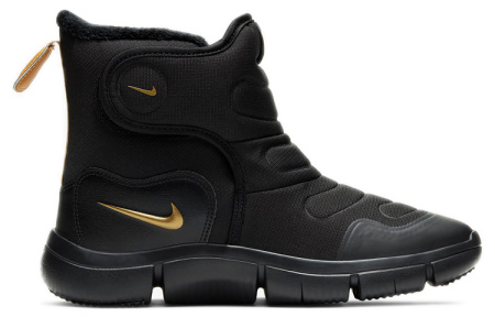 Nike Novice Boot High Топ Детские Лайфстайл Кроссовки Черные Подростковые