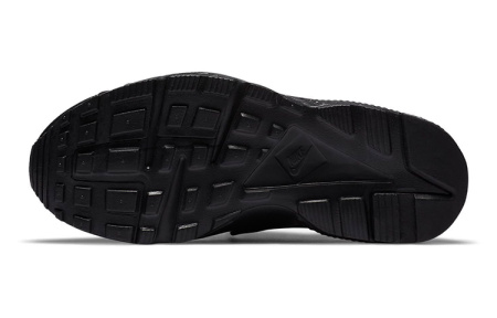 Nike Huarache Run Черный воин Амортизация Противоскользящий Дышащий Покрытие Легкий Отскок Низкий Топ Повседневный