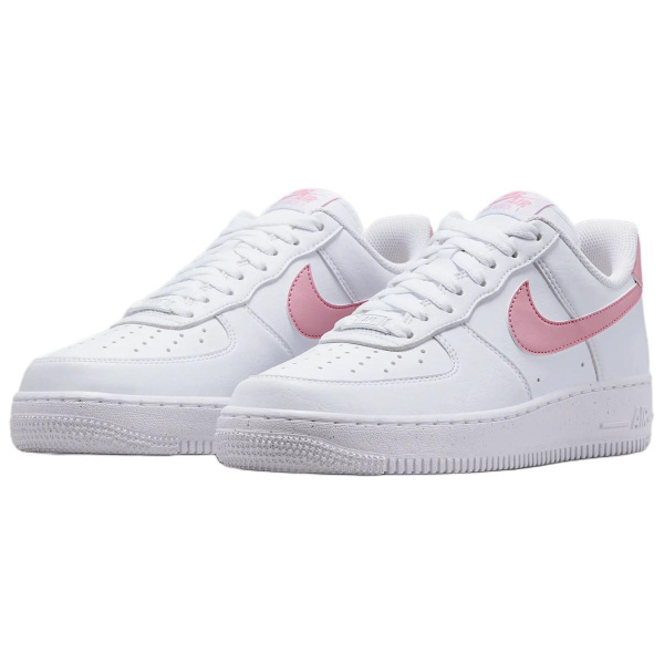 Nike Air Force 1 Slip Resistant Abrasion Resistant Низкие Кроссовки для скейтбординга Женские Белые