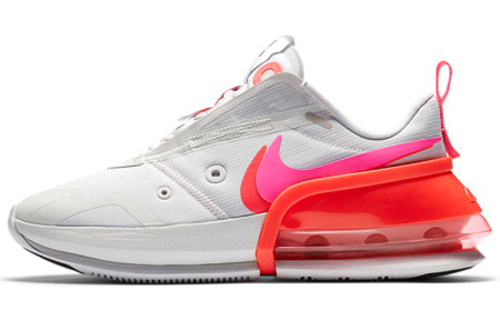 Nike Air Max Up Ткань Низкие Повседневные Беговые Кроссовки Женские Белые Розовые