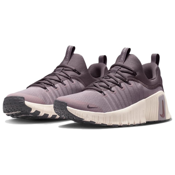 Nike Free Metcon 6 Сетчатая ткань Дышащий Поддерживающие Кроссовки для тренировок Женские Светло-фиолетовые