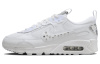 Nike Air Max 90 Комфортная Устойчивая к истиранию Низкая Повседневная Обувь Женская Белая