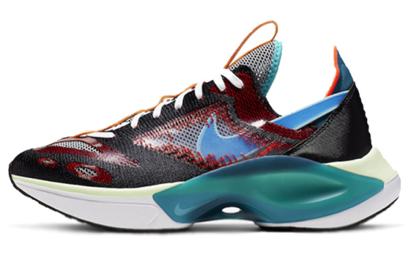 Nike D MS X Ткань Низкие Кроссовки для Тренировок и Беговых Унисекс Черные Красные
