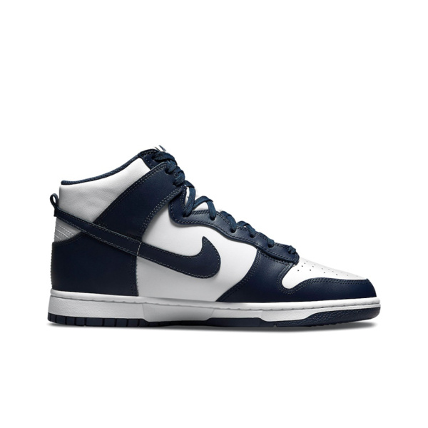 Nike Dunk High Ретро 'Полуночный синий' Высокие кроссовки для скейтбординга унисекс Полуночный синий