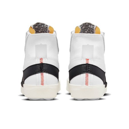 Nike Blazer 77 JUMBO MID Топ Скейтборд Кроссовки Женские Белый Черный