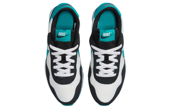 Nike MD Valiant противоскользящие устойчивые к истиранию низкие детские беговые кроссовки черные синие