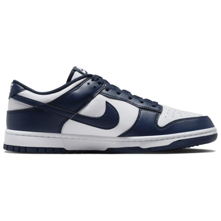 Nike Dunk Slip-Resistant Abrasion-Resistant Low-Top Скейтборд Кроссовки Унисекс Белый Синий