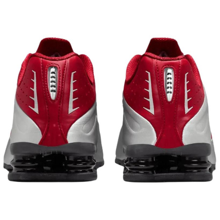 Кроссовки для бега Nike Shox R4 Мужские Серебряные Красные